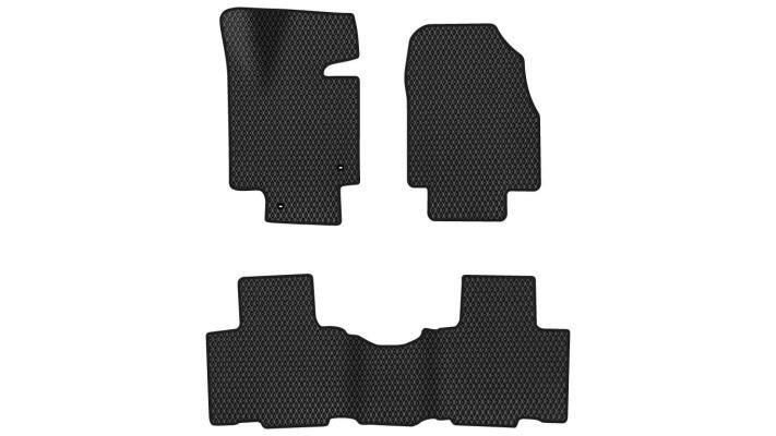 EVAtech TY12000ZE3TL2RBB Floor mats for Toyota Highlander (2019-), black TY12000ZE3TL2RBB: Buy near me in Poland at 2407.PL - Good price!