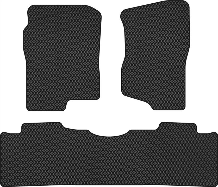 EVAtech CT347ZB3RBB Floor mats for Chevrolet Tahoe (2007-2014), black CT347ZB3RBB: Buy near me in Poland at 2407.PL - Good price!