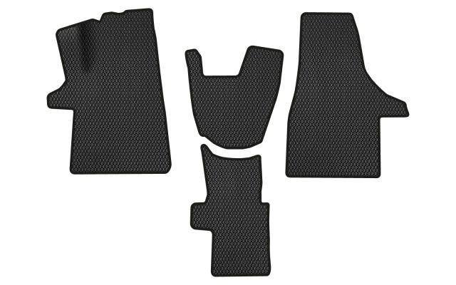 EVAtech VW42026AE4RBB Floor mats for Volkswagen Transporter (2003-2015), black VW42026AE4RBB: Buy near me in Poland at 2407.PL - Good price!