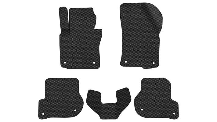 EVAtech SK12152C5AV8RBB Floor mats for Skoda Octavia A5 (2004-2013), black SK12152C5AV8RBB: Buy near me in Poland at 2407.PL - Good price!