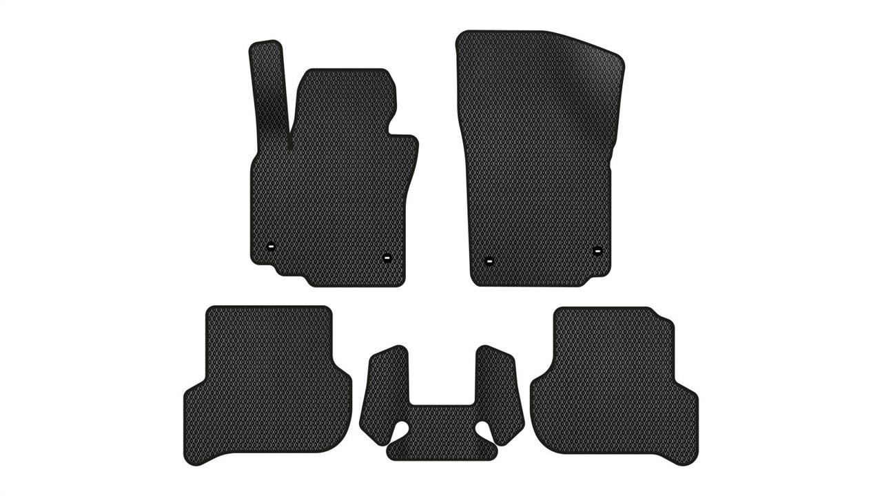 EVAtech VW32666C5TL4RBB Floor mats for Volkswagen Golf Plus (2005-2009), black VW32666C5TL4RBB: Buy near me in Poland at 2407.PL - Good price!