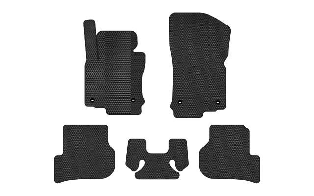 EVAtech VW33072C5TL4RBB Floor mats for Volkswagen Golf (2004-2009), black VW33072C5TL4RBB: Buy near me in Poland at 2407.PL - Good price!