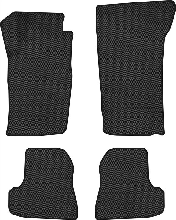 EVAtech PT42105PD4RBB Floor mats for Peugeot 206 CC (2000-2008), black PT42105PD4RBB: Buy near me in Poland at 2407.PL - Good price!