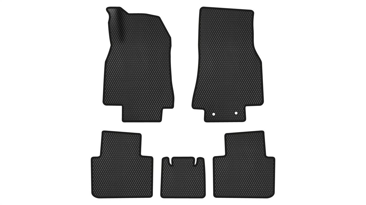 EVAtech MB11479CD5MS2RBB Floor mats for Mercedes B-Class (2005-2011), black MB11479CD5MS2RBB: Buy near me in Poland at 2407.PL - Good price!
