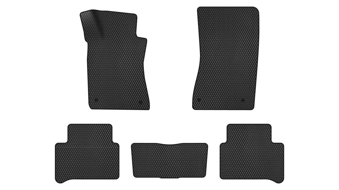 EVAtech MB31369CD5MS4RBB Floor mats for Mercedes E-Class (2002-2009), black MB31369CD5MS4RBB: Buy near me in Poland at 2407.PL - Good price!