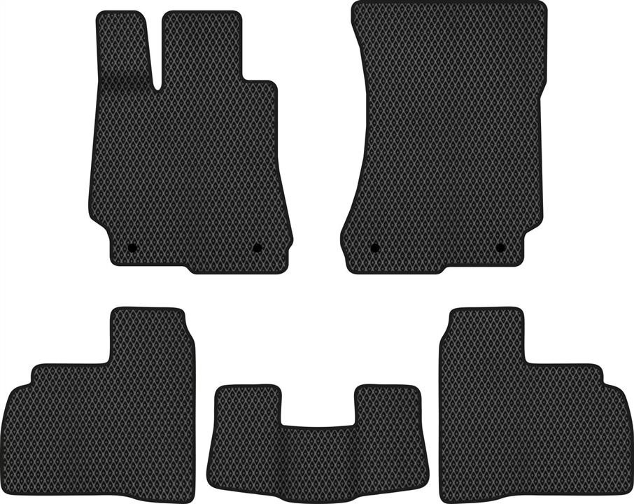 EVAtech MB21918C5MS4RBB Floor mats for Mercedes S-Class (2005-2012), black MB21918C5MS4RBB: Buy near me in Poland at 2407.PL - Good price!
