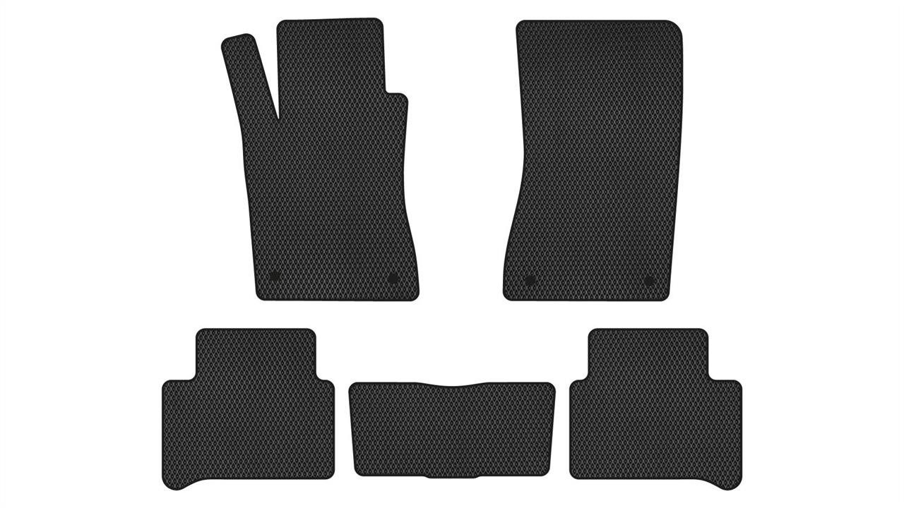 EVAtech MB31369C5MS4RBB Floor mats for Mercedes E-Class (2002-2009), black MB31369C5MS4RBB: Buy near me in Poland at 2407.PL - Good price!