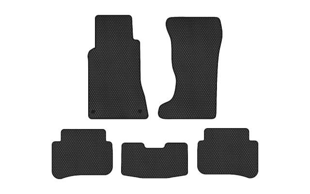 EVAtech MB32453CB5MS2RBB Floor mats for Mercedes C-Class (2000-2007), black MB32453CB5MS2RBB: Buy near me in Poland at 2407.PL - Good price!