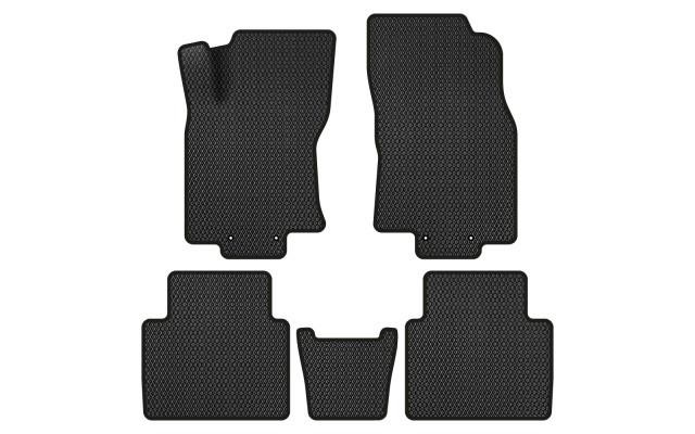 EVAtech NS12423CD5LA4RBBE Floor mats for Nissan Rogue (2014-2020), black NS12423CD5LA4RBBE: Buy near me in Poland at 2407.PL - Good price!