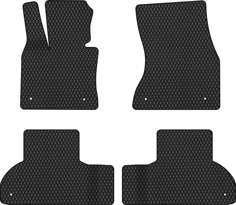 EVAtech BM32182PC4LS6RBB Floor mats for BMW X5 (2013-2018), black BM32182PC4LS6RBB: Buy near me in Poland at 2407.PL - Good price!