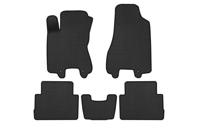 EVAtech NS1818CV5LA3RBB Floor mats for Nissan X-Trail (2007-2010), black NS1818CV5LA3RBB: Buy near me at 2407.PL in Poland at an Affordable price!