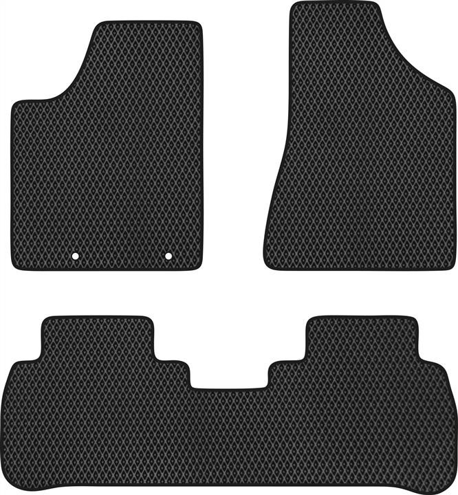 EVAtech NS21692ZG3LP2RBB Floor mats for Nissan Murano (2002-2008), black NS21692ZG3LP2RBB: Buy near me in Poland at 2407.PL - Good price!