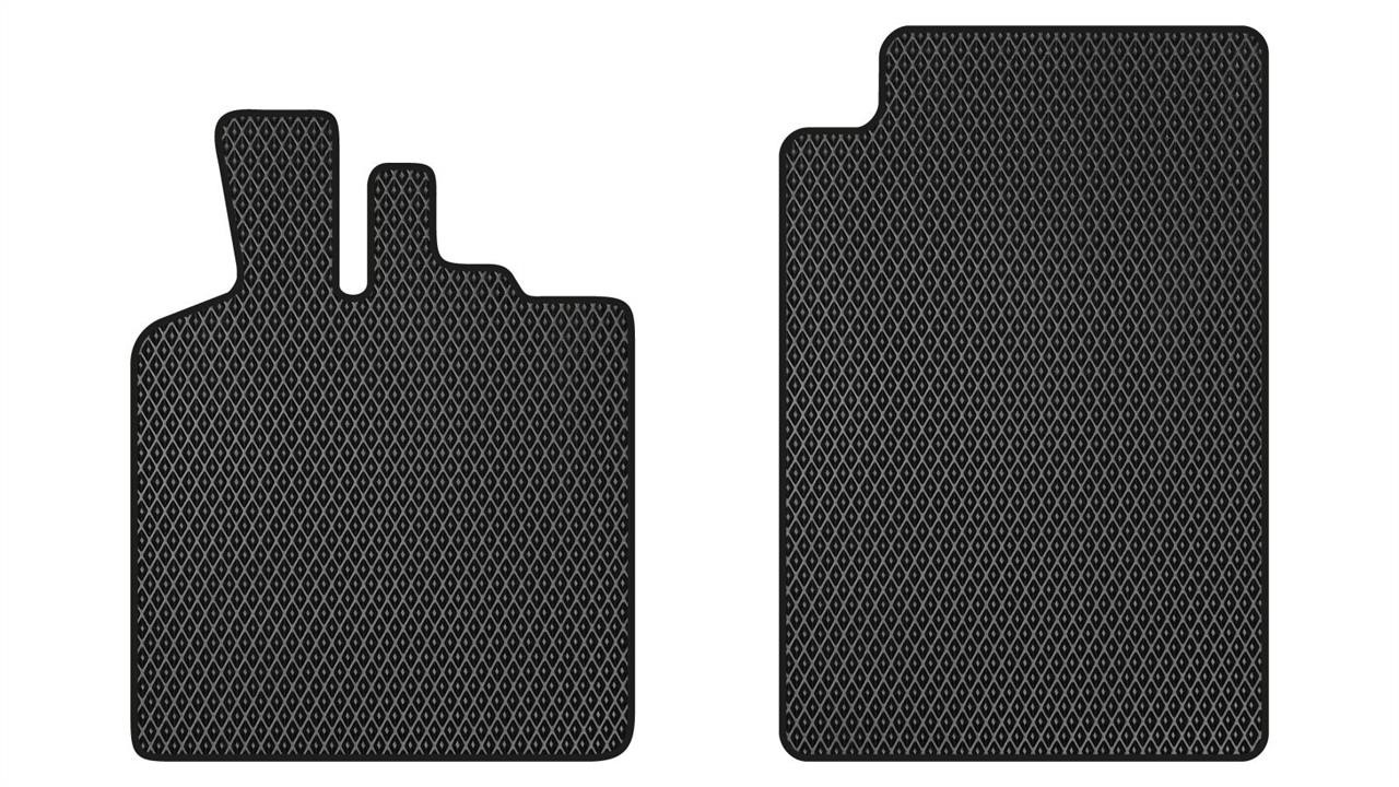 EVAtech SR21199A2RBB Floor mats for Smart Fortwo (2007-2014), black SR21199A2RBB: Buy near me in Poland at 2407.PL - Good price!