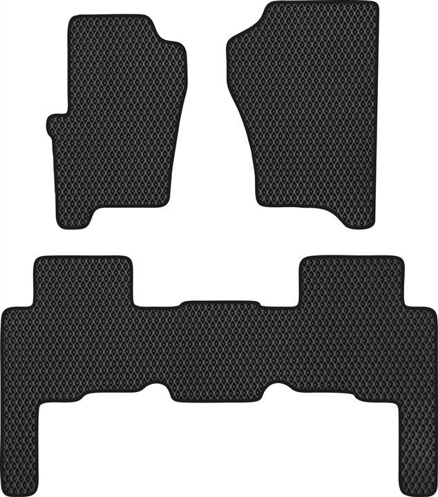 EVAtech LR21887ZB3RBB Floor mats for Land Rover Discovery 3 (2004-2009), black LR21887ZB3RBB: Buy near me in Poland at 2407.PL - Good price!