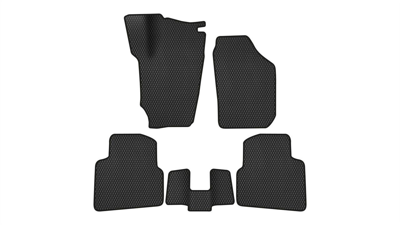 EVAtech SK52015CE5RBB Floor mats for Skoda Roomster (2006-2015), black SK52015CE5RBB: Buy near me in Poland at 2407.PL - Good price!