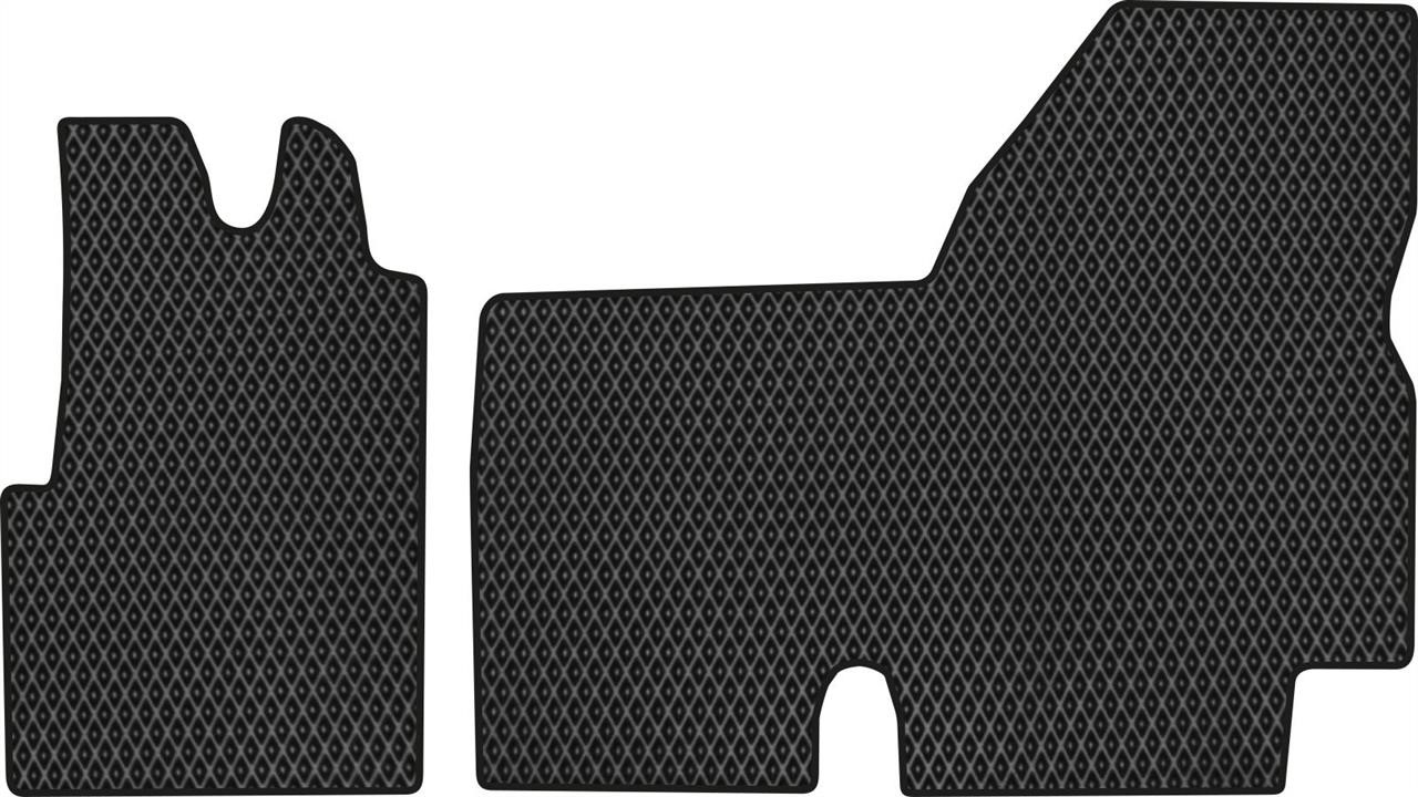 EVAtech RT12017AB2RBB Floor mats for Renault Master (1998-2010), black RT12017AB2RBB: Buy near me in Poland at 2407.PL - Good price!