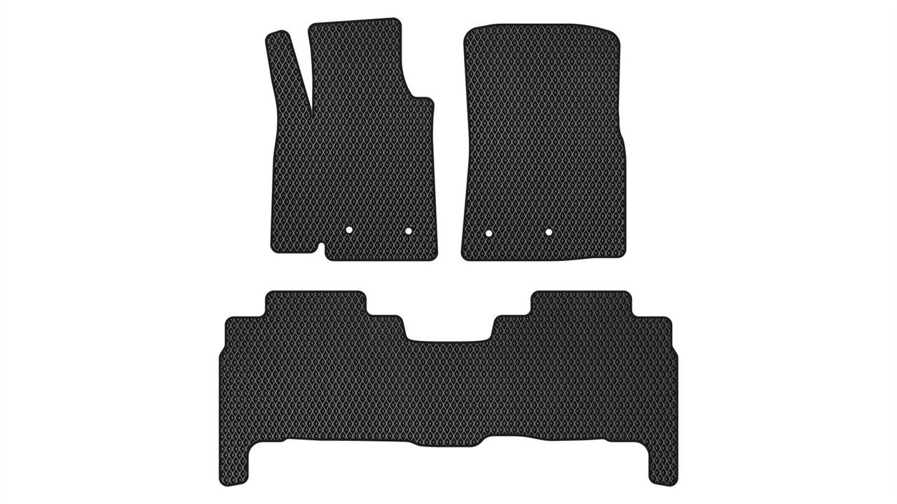 EVAtech TY31015Z3TL4RBB Floor mats for Toyota Land Cruiser (2013-), black TY31015Z3TL4RBB: Buy near me in Poland at 2407.PL - Good price!