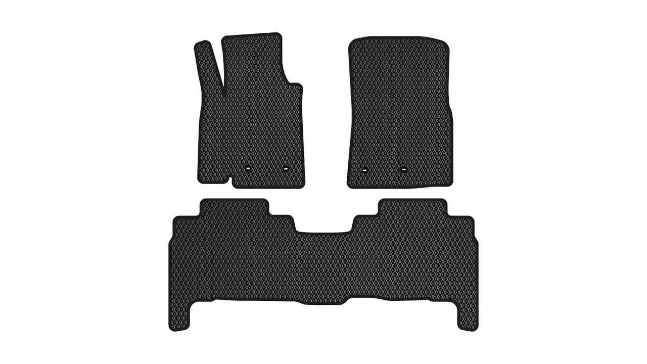 EVAtech TY31633Z3TL4RBB Floor mats for Toyota Land Cruiser (2013-2021), black TY31633Z3TL4RBB: Buy near me in Poland at 2407.PL - Good price!