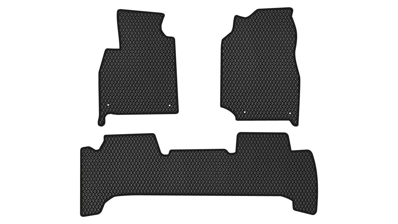 EVAtech TY11309ZB3LA4RBB Floor mats for Toyota Land Cruiser (1998-2003), black TY11309ZB3LA4RBB: Buy near me in Poland at 2407.PL - Good price!