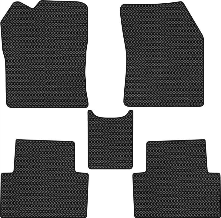 EVAtech CN1436CE5RBB Floor mats for Citroen C5 Aircross (2017-), black CN1436CE5RBB: Buy near me in Poland at 2407.PL - Good price!
