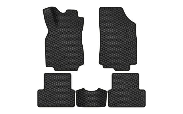 EVAtech RT32109CES5RN2RBB Floor mats for Renault Megane (2008-2016), black RT32109CES5RN2RBB: Buy near me in Poland at 2407.PL - Good price!