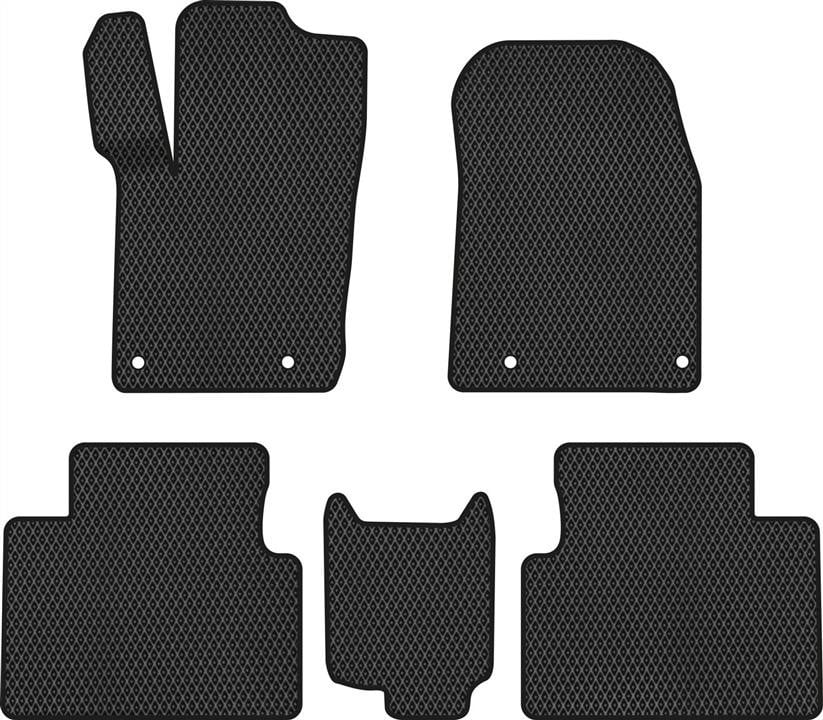 EVAtech JP32083C5OU4RBB Floor mats for Jeep Grand Cherokee (2013-), black JP32083C5OU4RBB: Buy near me in Poland at 2407.PL - Good price!