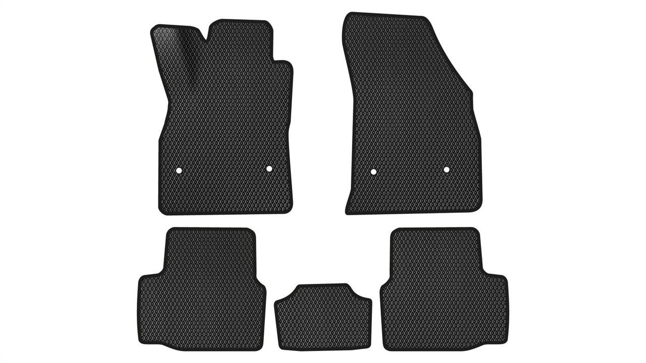 EVAtech OL1822CE5OU4RBB Floor mats for Opel Astra (2015-), black OL1822CE5OU4RBB: Buy near me in Poland at 2407.PL - Good price!