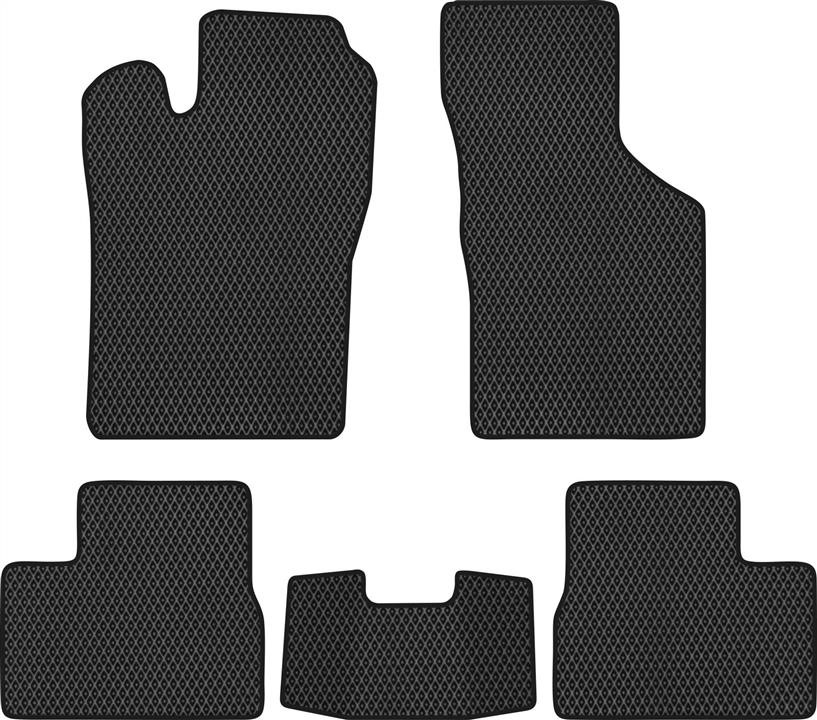 EVAtech OL12120CV5RBB Floor mats for Opel Vectra (1988-1995), black OL12120CV5RBB: Buy near me at 2407.PL in Poland at an Affordable price!