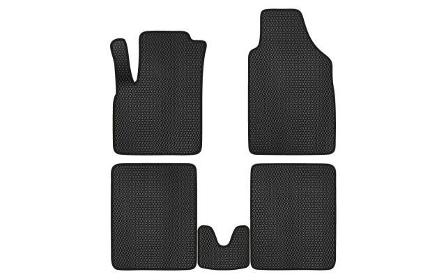 EVAtech FT22612CV5RBB Floor mats for Fiat Panda (2003-2012), black FT22612CV5RBB: Buy near me at 2407.PL in Poland at an Affordable price!