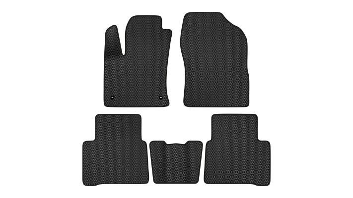 EVAtech TY22909C5TL2RBB Floor mats for Toyota Prius Prime (2015-2022), black TY22909C5TL2RBB: Buy near me in Poland at 2407.PL - Good price!