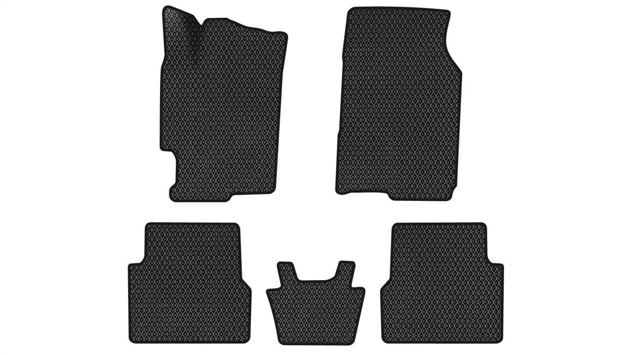 EVAtech MZ11286CD5RBB Floor mats for Mazda 6 (2002-2005), black MZ11286CD5RBB: Buy near me at 2407.PL in Poland at an Affordable price!