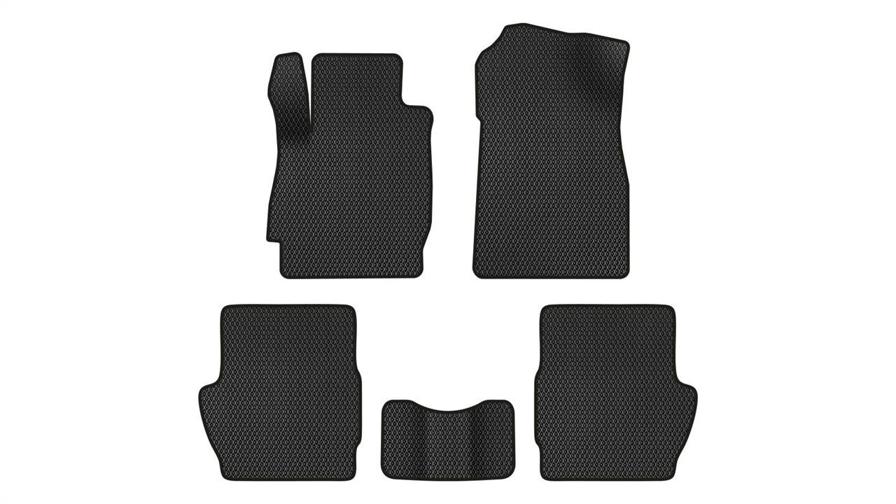 EVAtech MZ21230C5RBB Floor mats for Mazda 2 (2007-2014), black MZ21230C5RBB: Buy near me in Poland at 2407.PL - Good price!