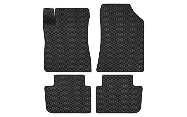 EVAtech RT22745PV4RBB Floor mats for Renault Vel Satis (2001-2009), black RT22745PV4RBB: Buy near me in Poland at 2407.PL - Good price!