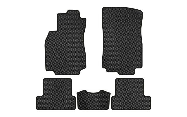 EVAtech RT33124CBS5RN2RBB Floor mats for Renault Megane (2008-2016), black RT33124CBS5RN2RBB: Buy near me at 2407.PL in Poland at an Affordable price!