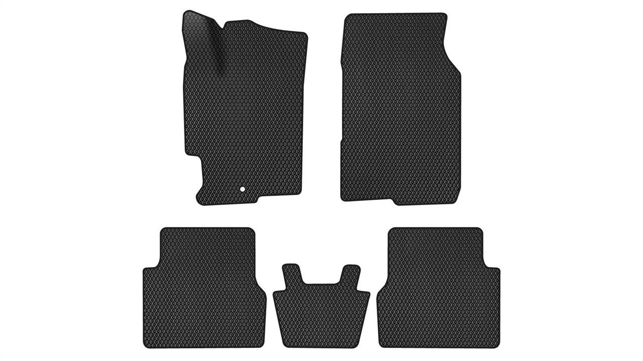 EVAtech MZ1624CE5LP1RBB Floor mats for Mazda 6 (2005-2008), black MZ1624CE5LP1RBB: Buy near me in Poland at 2407.PL - Good price!