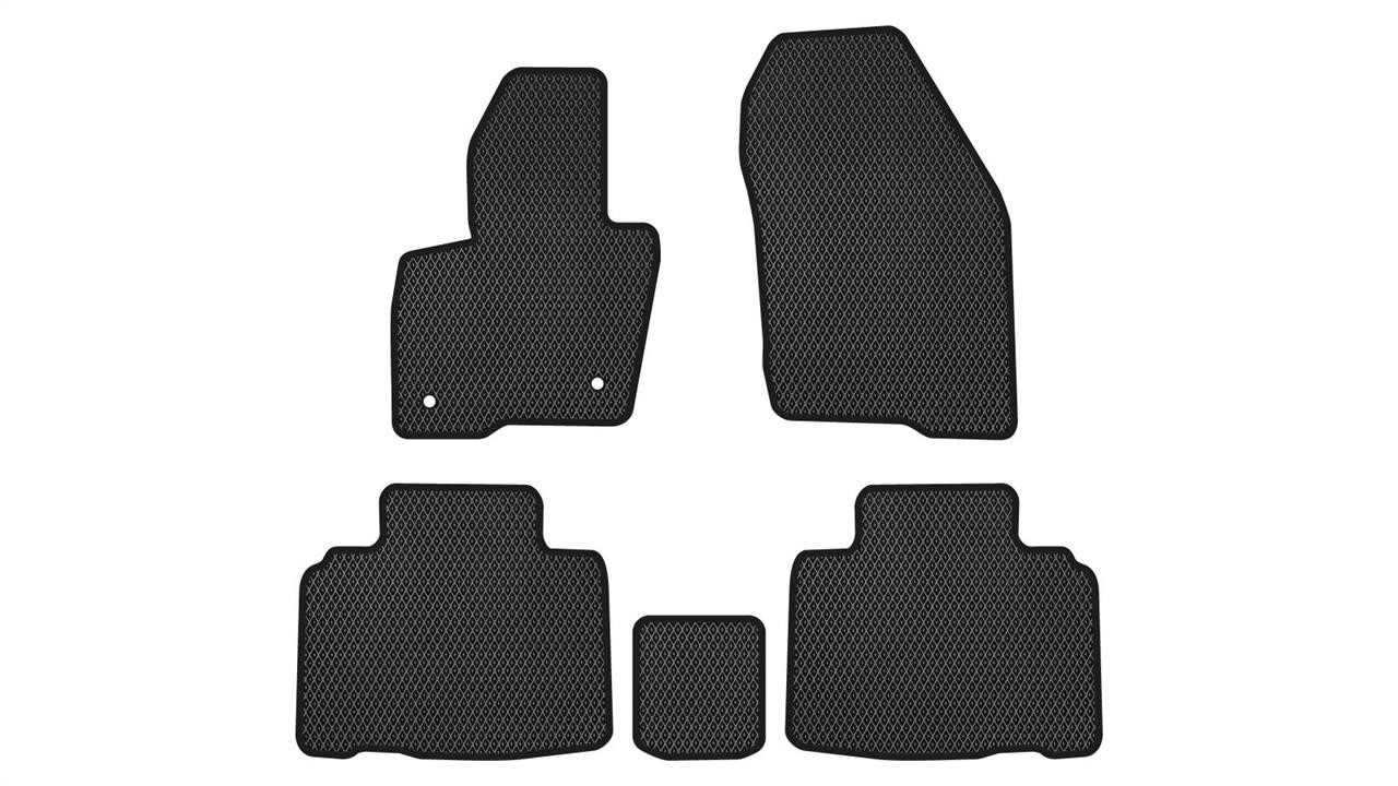 EVAtech FD11461CG5FC2RBB Floor mats for Ford Edge (2018-), black FD11461CG5FC2RBB: Buy near me in Poland at 2407.PL - Good price!