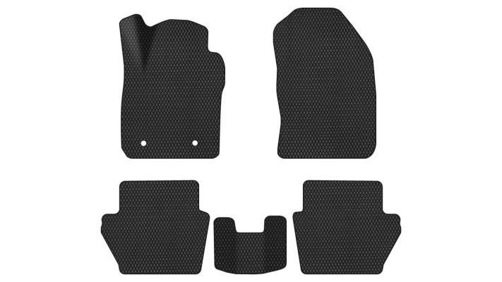 EVAtech FD12789CD5FC2RBB Floor mats for Ford Fiesta (2009-2019), black FD12789CD5FC2RBB: Buy near me in Poland at 2407.PL - Good price!