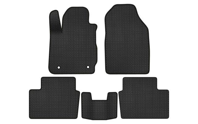 EVAtech FD12708CV5AV2RBB Floor mats for Ford Fiesta (2009-2017), black FD12708CV5AV2RBB: Buy near me in Poland at 2407.PL - Good price!