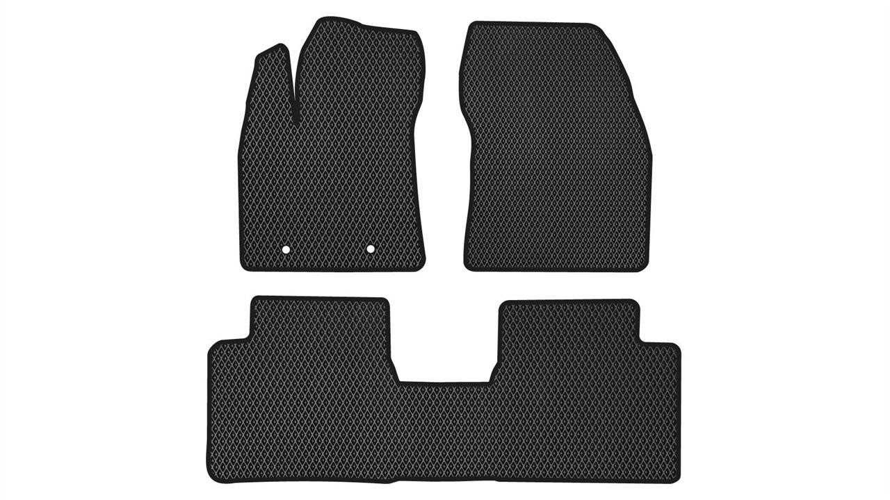 EVAtech TY1656ZV3TL2RBB Floor mats for Toyota Avensis (2009-2018), black TY1656ZV3TL2RBB: Buy near me in Poland at 2407.PL - Good price!
