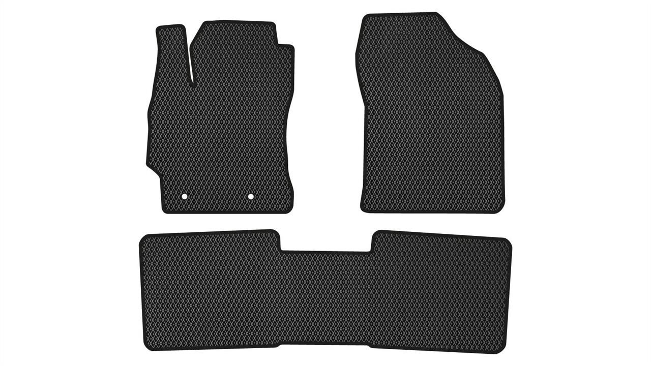 EVAtech TY11311ZV3TL2RBB Floor mats for Toyota Corolla (2016-2018), black TY11311ZV3TL2RBB: Buy near me in Poland at 2407.PL - Good price!