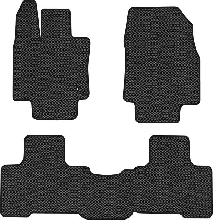 EVAtech TY11999ZV3TL2RBB Floor mats for Toyota Highlander (2019-), black TY11999ZV3TL2RBB: Buy near me in Poland at 2407.PL - Good price!