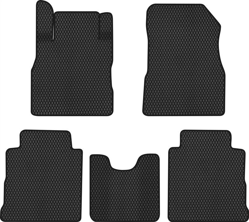EVAtech NS12013C5RBB Floor mats for Nissan Kicks (2016-), black NS12013C5RBB: Buy near me in Poland at 2407.PL - Good price!