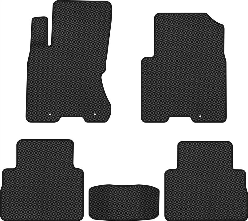 EVAtech NS22075C5LA3RBB Floor mats for Nissan Rogue (2007-2013), black NS22075C5LA3RBB: Buy near me in Poland at 2407.PL - Good price!