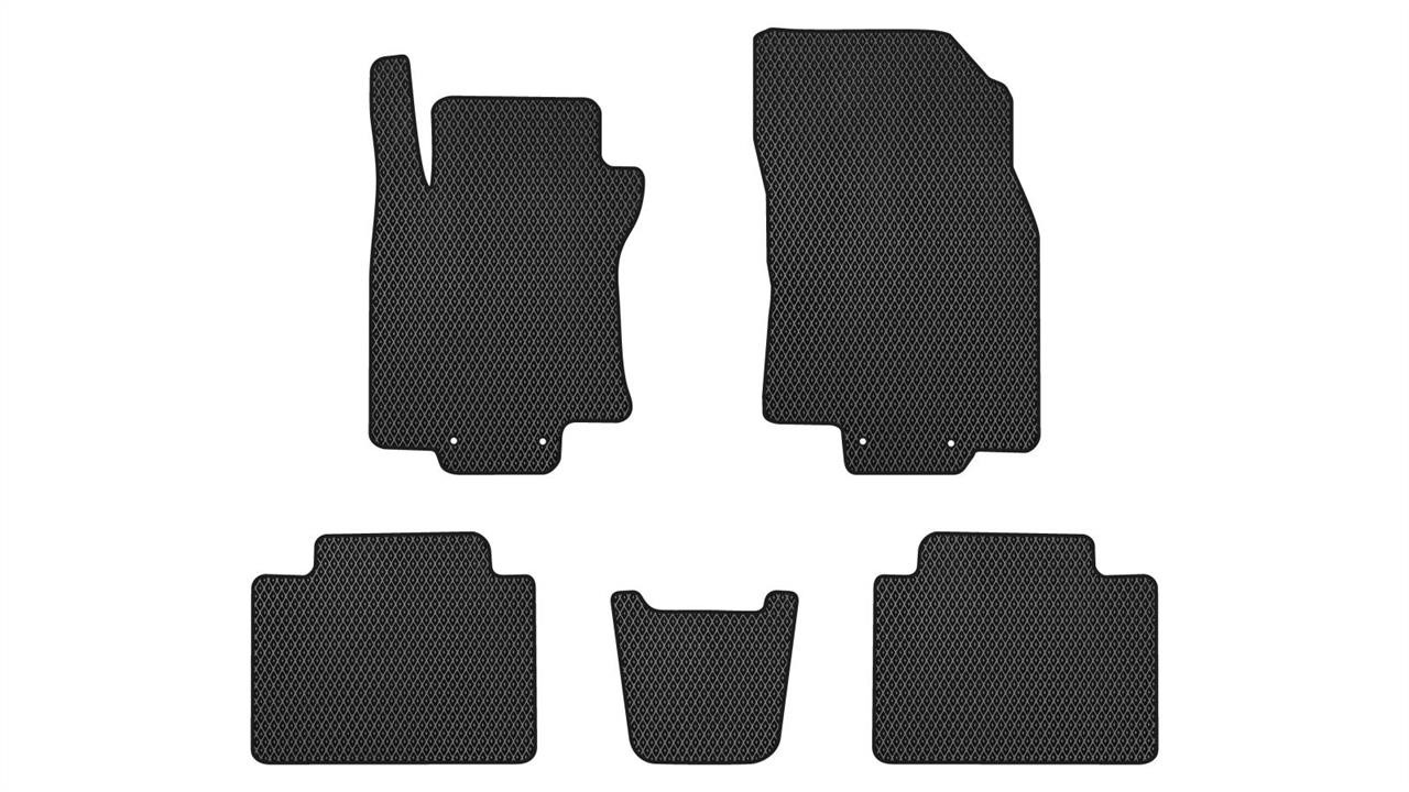 EVAtech NS11540C5LP4RBB Floor mats for Nissan Rogue (2017-2020), black NS11540C5LP4RBB: Buy near me at 2407.PL in Poland at an Affordable price!