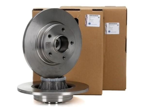 Renault 77 11 130 076 Rear brake disc, non-ventilated 7711130076: Buy near me at 2407.PL in Poland at an Affordable price!