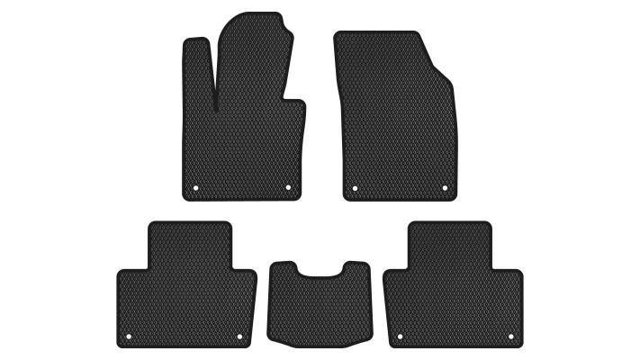 EVAtech VV31415CV5VL8RBB Floor mats for Volvo XC90 (2020-), black VV31415CV5VL8RBB: Buy near me in Poland at 2407.PL - Good price!