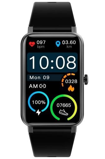 Globex FIT BLACK Inteligentny zegarek Globex Smart Watch Fit Black FITBLACK: Dobra cena w Polsce na 2407.PL - Kup Teraz!