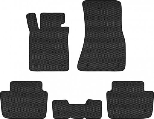EVAtech BM21071C5RBB Floor mats for BMW 5 Series (2017-), black BM21071C5RBB: Buy near me at 2407.PL in Poland at an Affordable price!