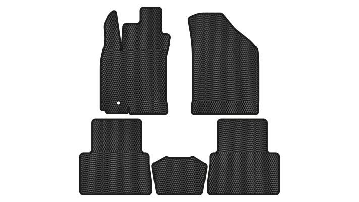 EVAtech CT32554CV5RBB Floor mats for Chevrolet Lacetti (2002-), black CT32554CV5RBB: Buy near me in Poland at 2407.PL - Good price!