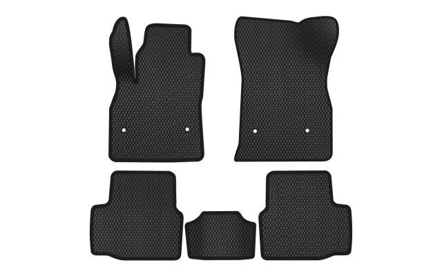 EVAtech OL1822C5OU4RBB Floor mats for Opel Astra (2015-), black OL1822C5OU4RBB: Buy near me in Poland at 2407.PL - Good price!